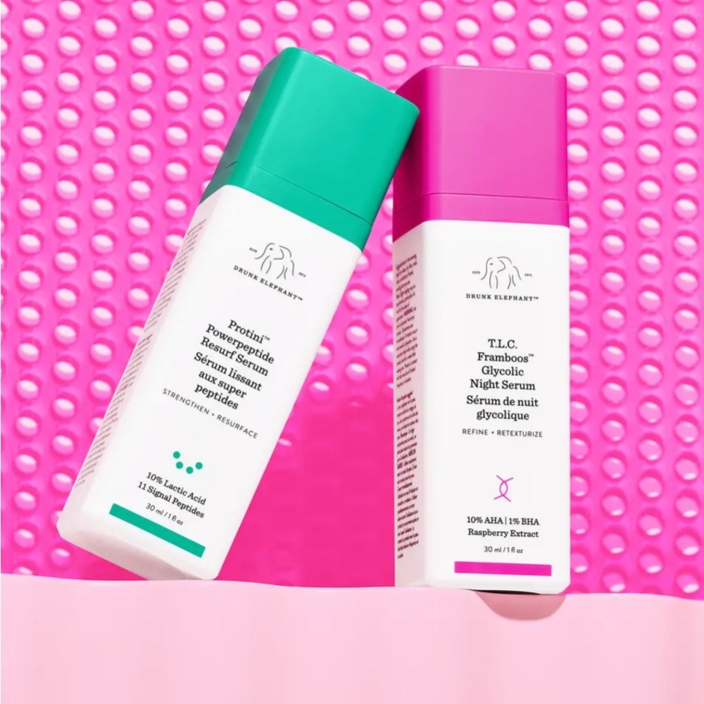 NEW ‼️ DRUNK ELEPHANT T.L.C NIGHT SERUM , PROTINI RESURF SERUM - SEALED